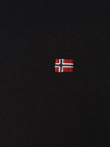 NAPAPIJRI Sweat jacket 'Balis' in Black