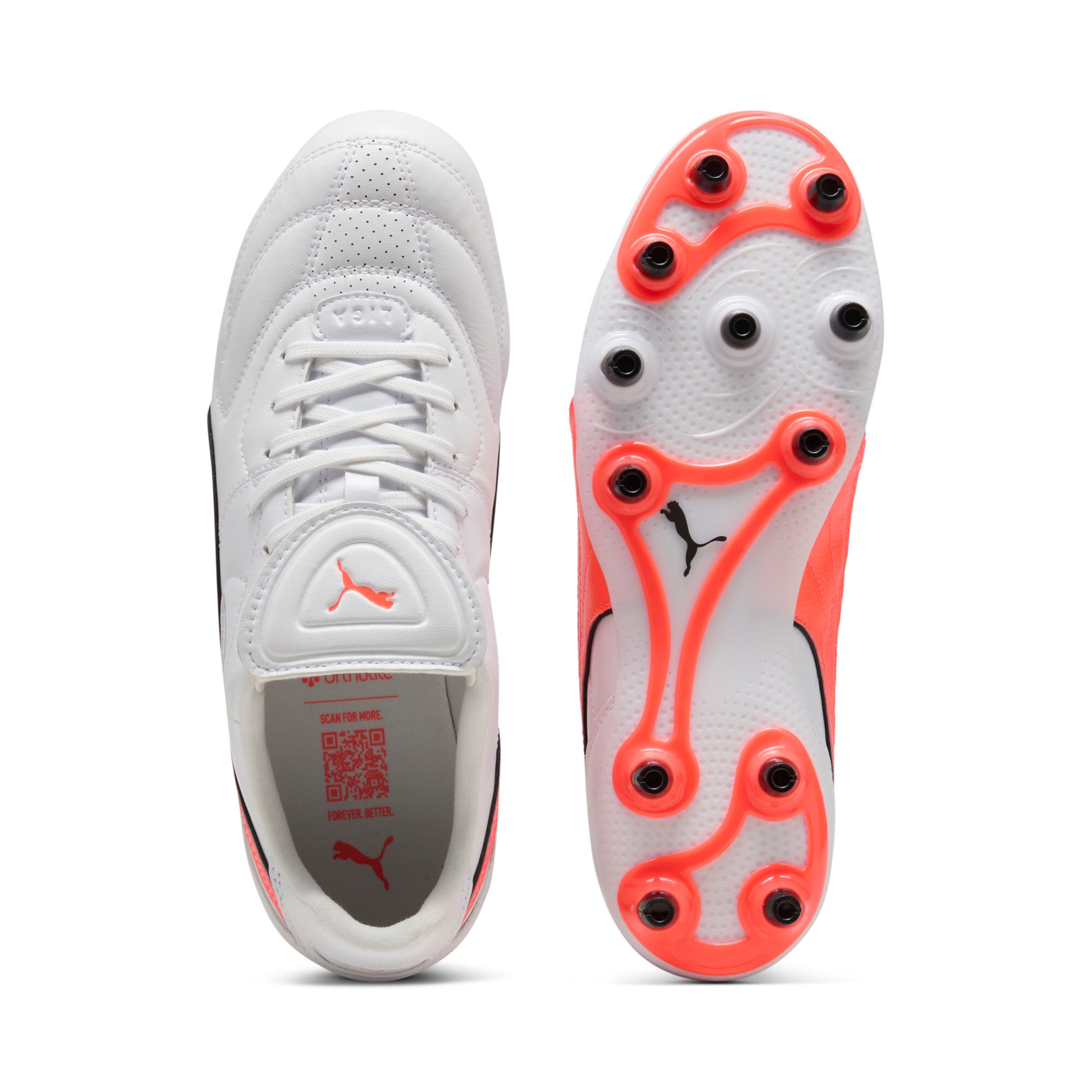PUMA Fußballschuh in Weiß