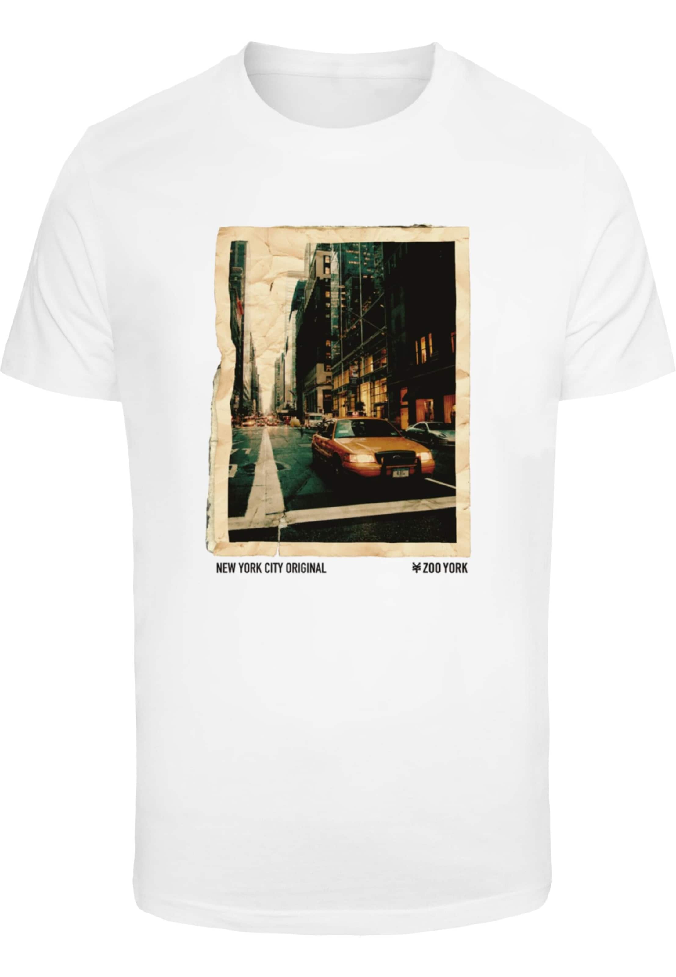 ZOO YORK T-Shirt 'The Streets' in Weiß: Vorderseite
