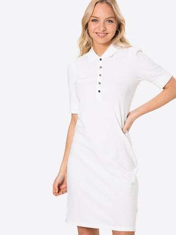 Robe Lauren Ralph Lauren en blanc : devant