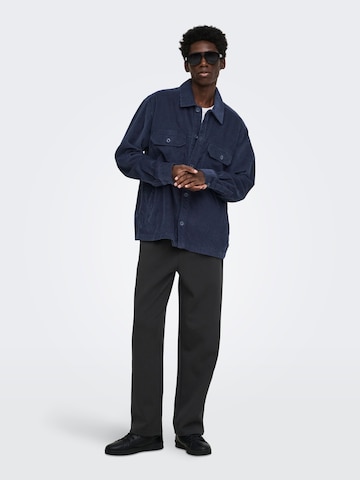 Only & Sons - Tapered Pantalón 'ONSGoyle' en negro