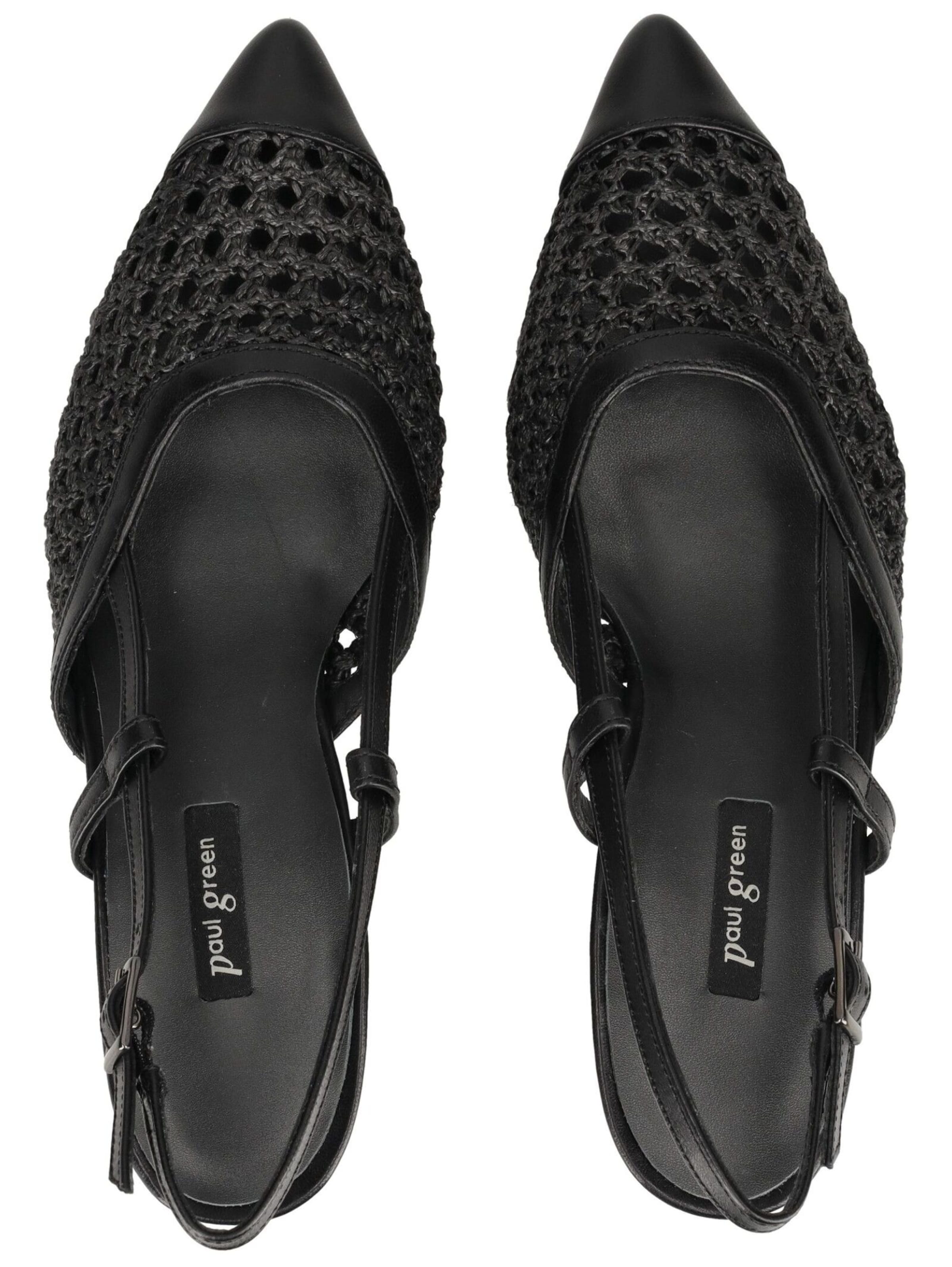 Escarpins à bride arrière Paul Green en noir
