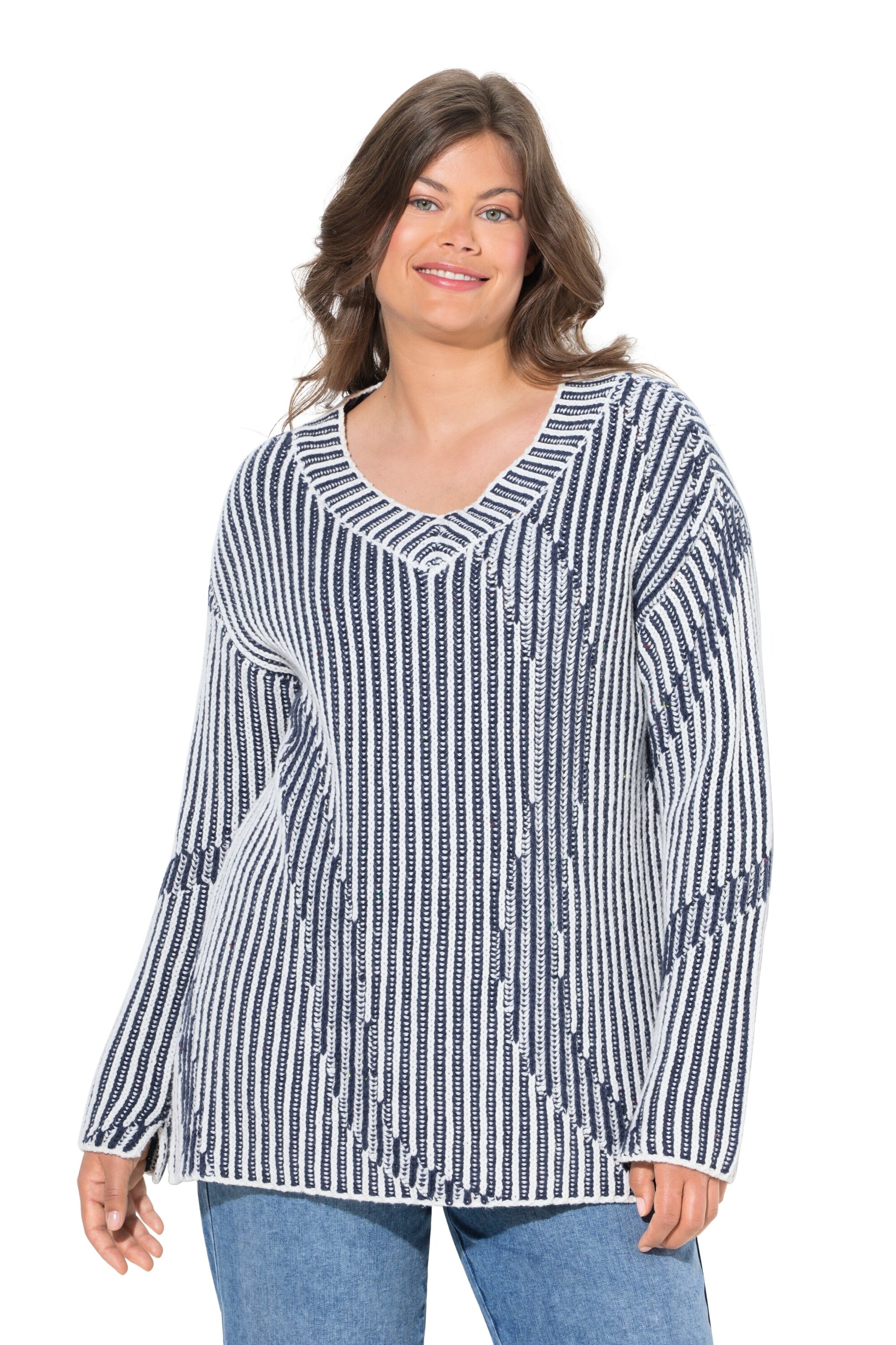 LAURASØN Trui in Blauw: voorkant