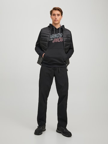 JACK & JONES Sweatshirt 'Friday' in Schwarz