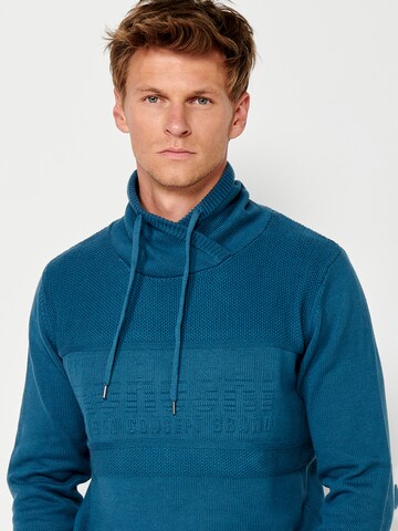 Pull-over KOROSHI en bleu