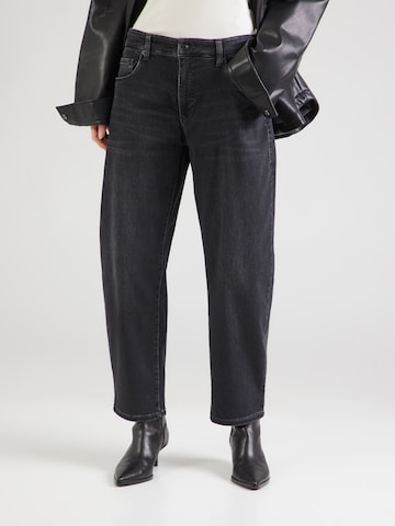 Baggy Jean 'DANNI' MAC en noir : devant