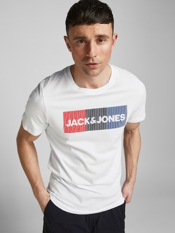 balts JACK & JONES T-Krekls