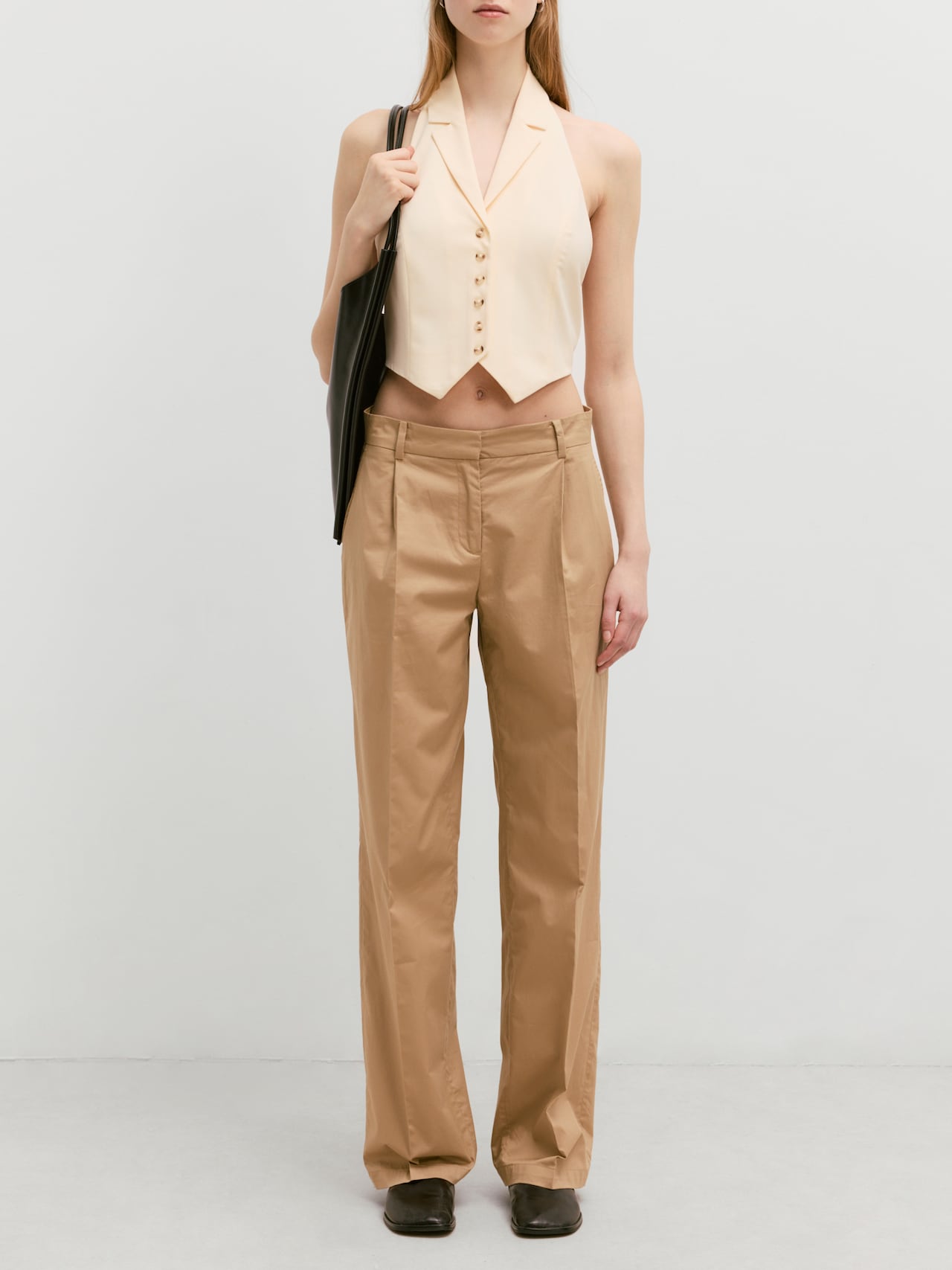 EDITED Producten Broek 'Saylor' Bruin