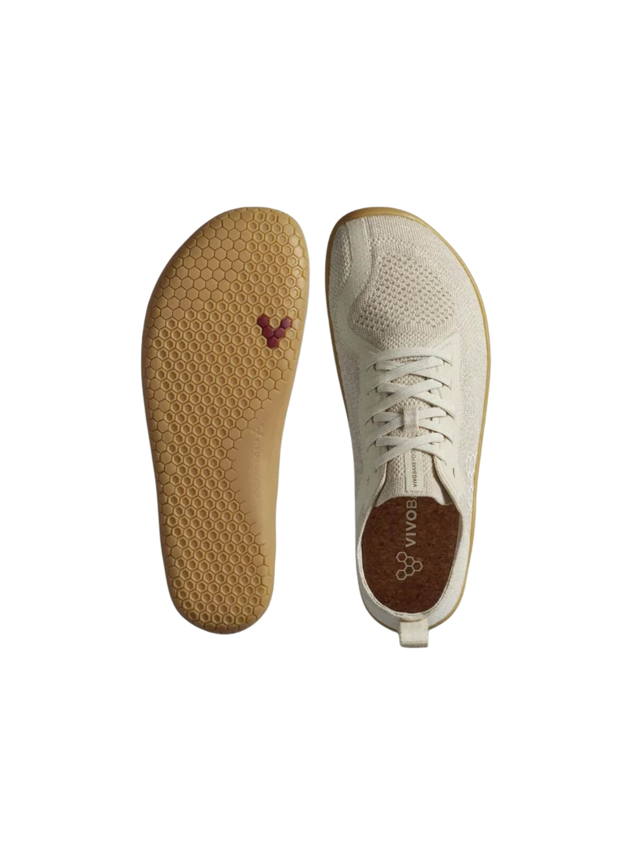 Vivo Barefoot Sneakers laag in Beige