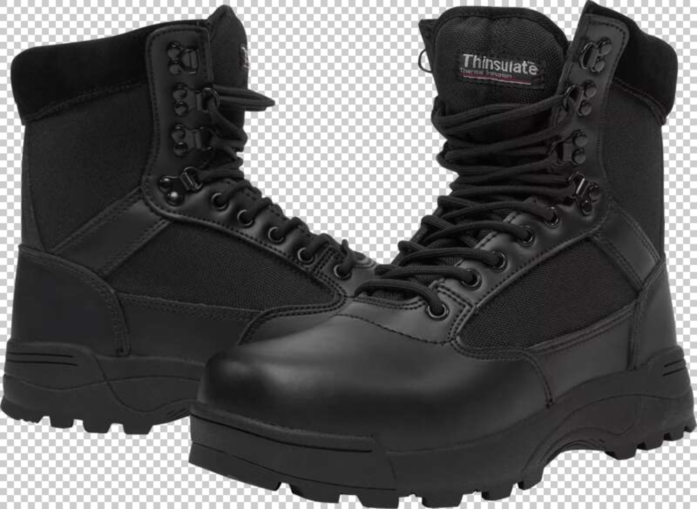 Brandit Lace-up boots in Black