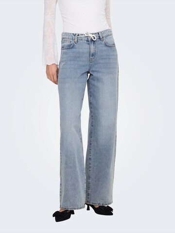 Wide leg Jeans 'ONLBLISS' de la ONLY pe albastru: față