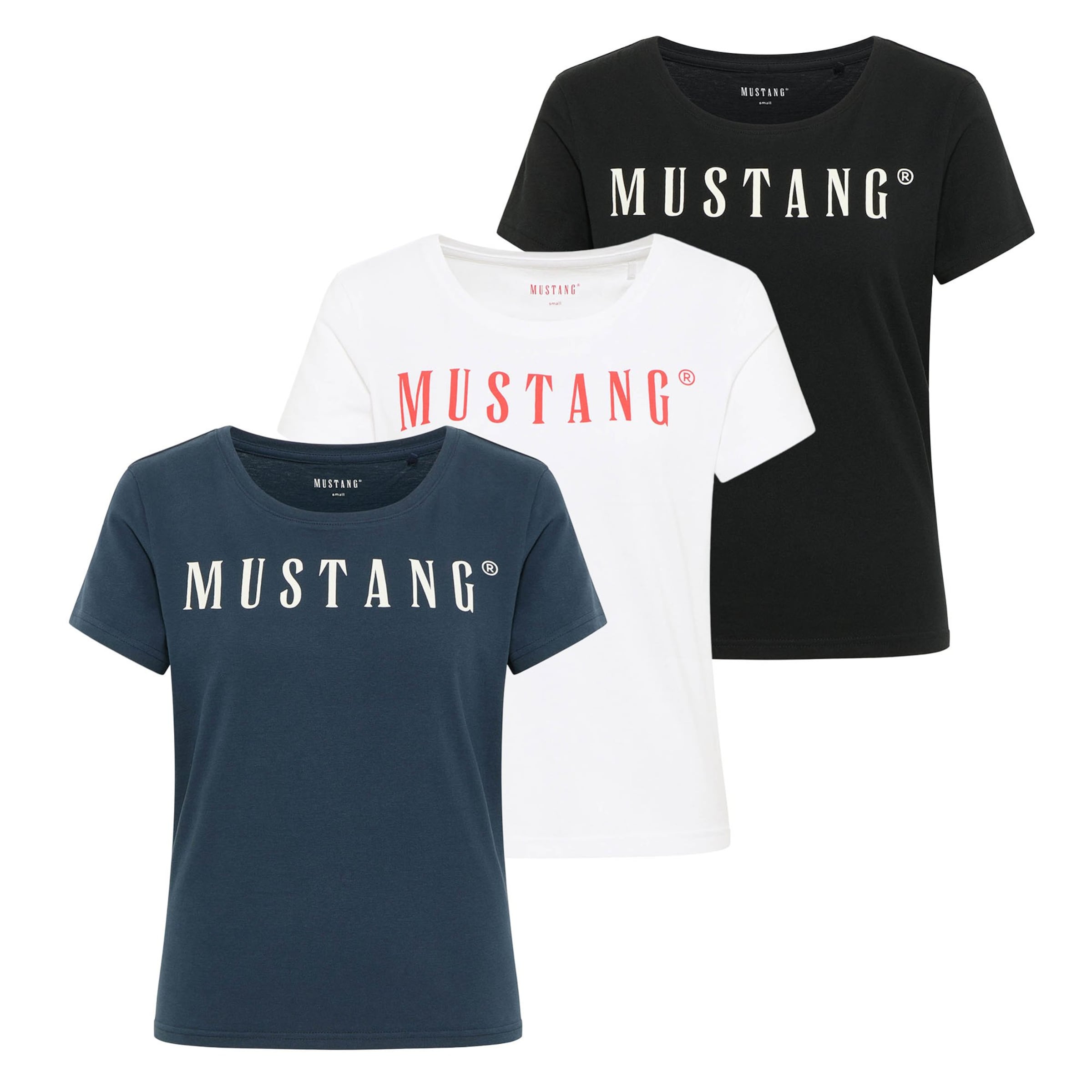 MUSTANG - Camiseta en Mezcla de colores: frente
