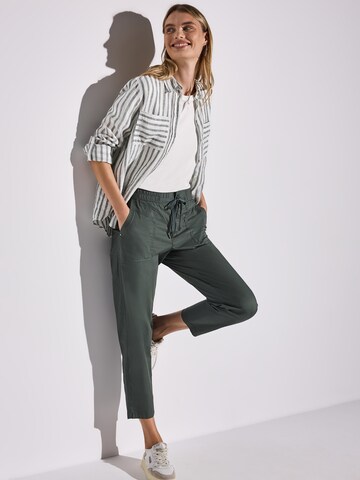 STREET ONE Regular Trousers 'Bonny' in Green