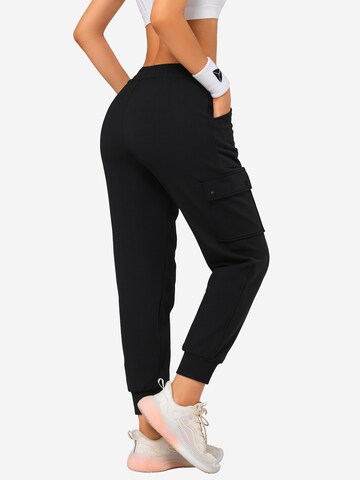Yvette Sports Zúžený Sportovní kalhoty – černá