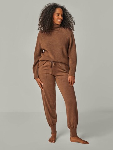 YOU LOOK PERFECT Loosefit Hose 'BELLA'‌‌‌‌ in Braun