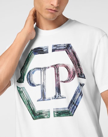 Philipp Plein Shirt 'Hexagon' in White