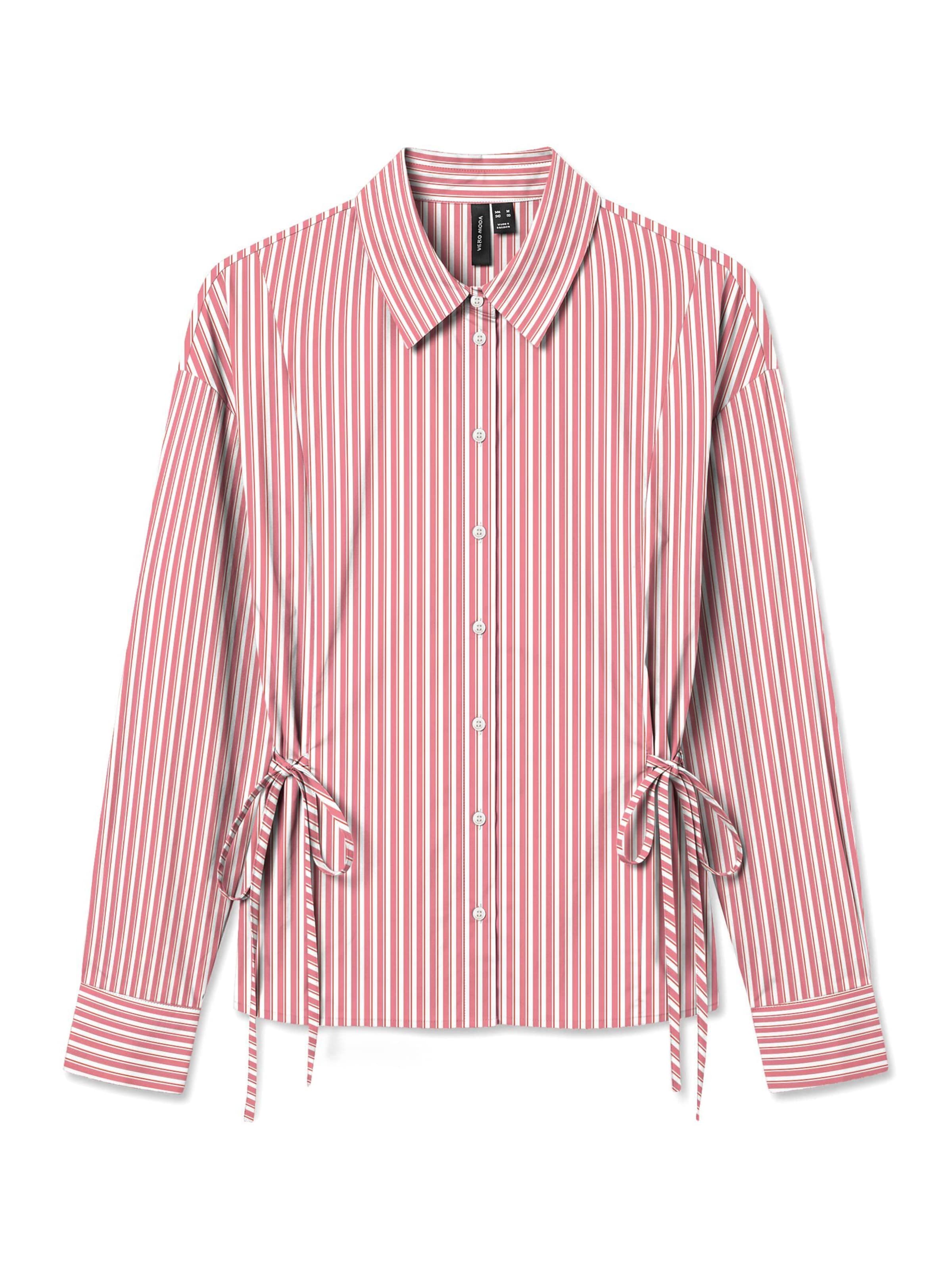 VERO MODA Chemisier 'VMAsta' en XS en pitaya / rouge foncé / blanc, Vue avec produit