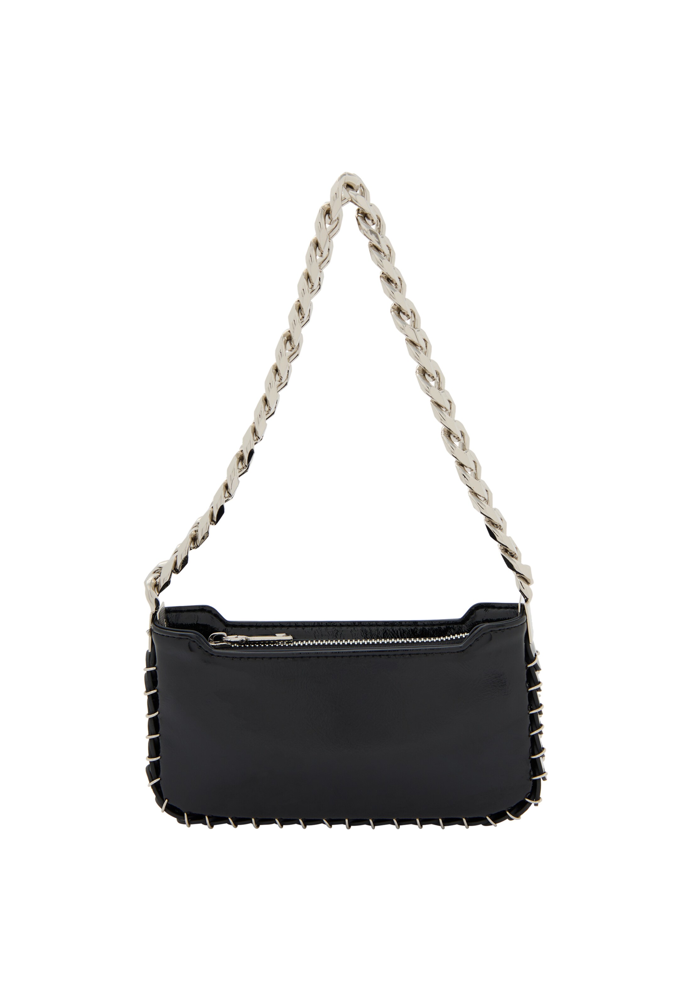 faina Crossbody Bag in Black: front