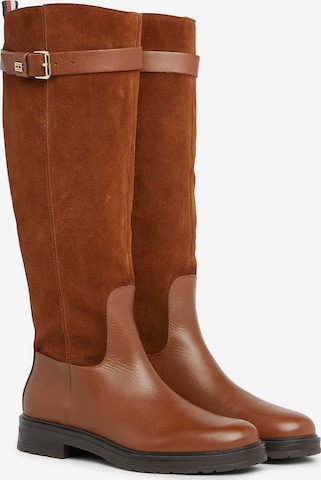 TOMMY HILFIGER Boots 'Essential' in Brown