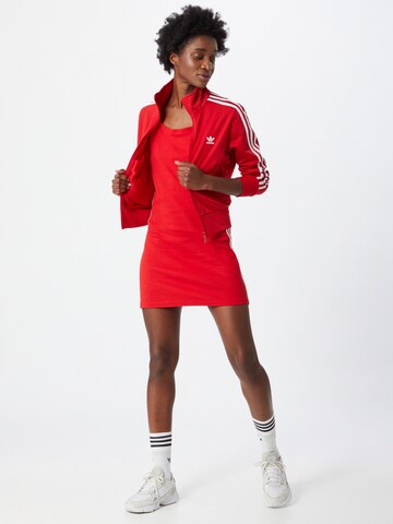 ADIDAS ORIGINALS Šaty 'Adicolor' – červená