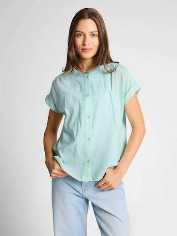 TOM TAILOR Blouse in Groen: voorkant