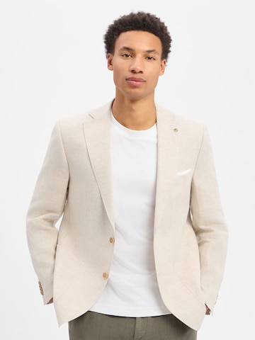 CARL GROSS Regular Fit Sakko in Beige: Vorderseite