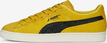 Baskets basses 'Suede Staple' PUMA en jaune : devant