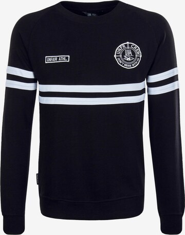 Unfair Athletics Sweatshirt in Schwarz: predná strana