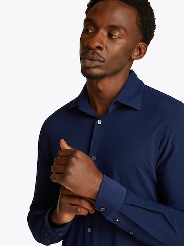 Coupe regular Chemise TOMMY HILFIGER en bleu