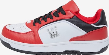 Sneaker bassa 'Dada' di Dada Supreme in rosso: frontale