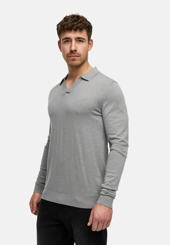 Pull-over 'Hagen' INDICODE JEANS en gris