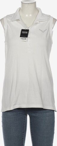 Trigema Top & Shirt in L in White: front