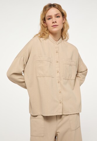 MUSTANG Blouse in Beige: front