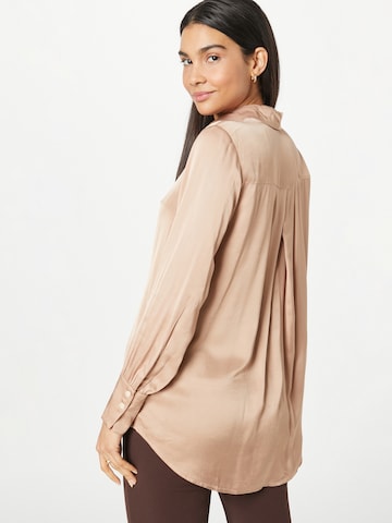 MORE & MORE Bluse i beige