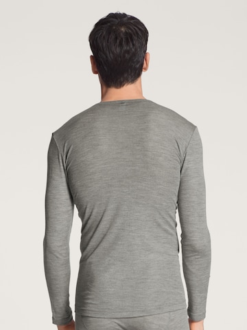 CALIDA Onderhemd 'Wool & Silk' in Grijs