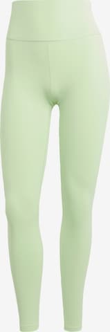 Skinny Pantalon de sport 'All Me' ADIDAS PERFORMANCE en vert : devant