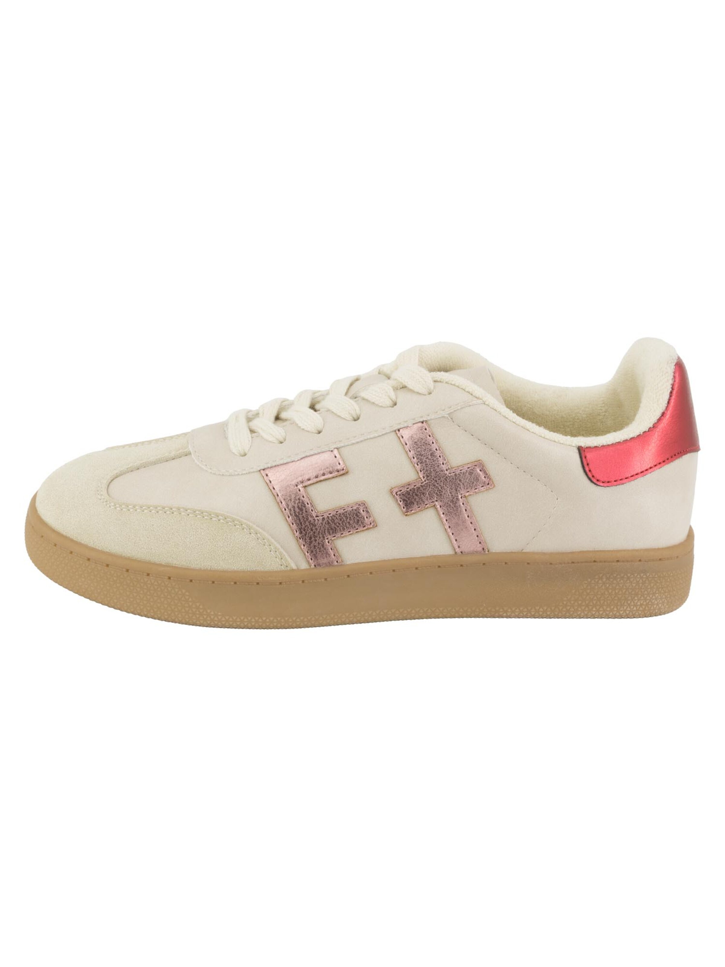 Piece Of Mind Sneakers laag 'Basic' in Wit: voorkant