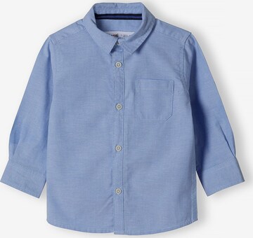 MINOTI Regular fit Overhemd in Blauw: voorkant