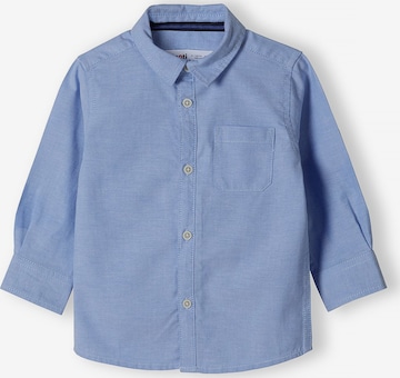 MINOTI Regular fit Button up shirt in Blue: front