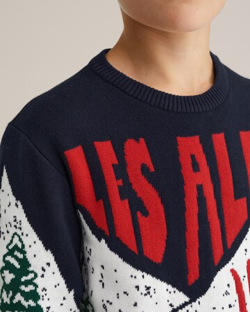 WE Fashion Свитер в Синий