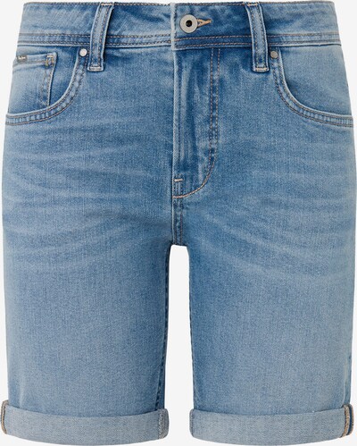 Jeans Pepe Jeans pe albastru denim, Vizualizare produs