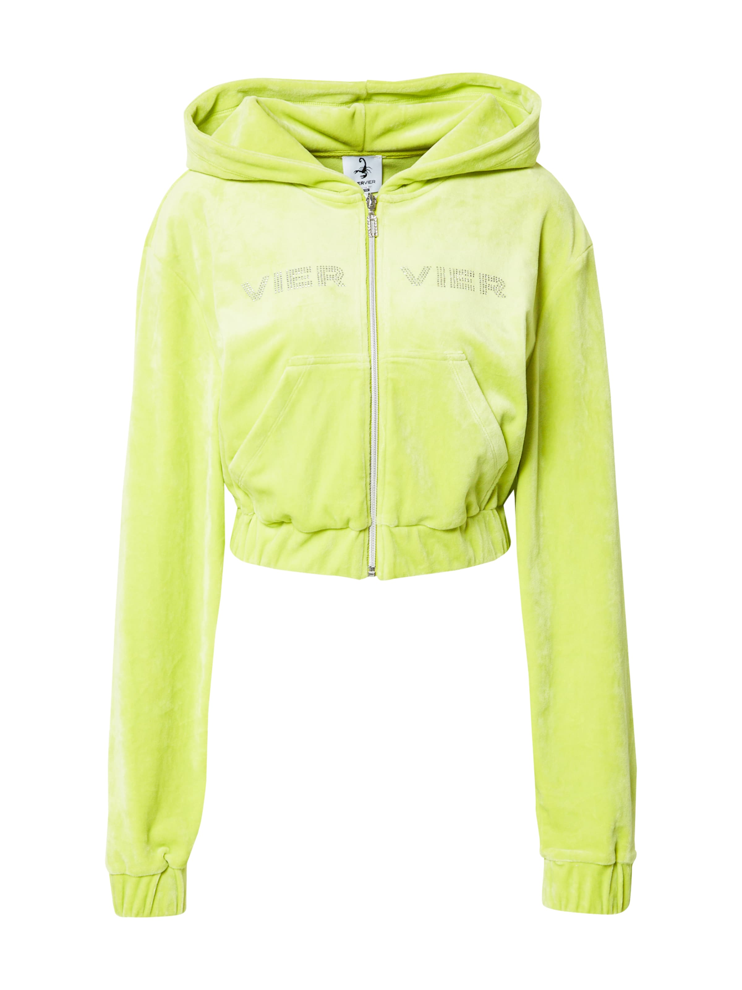 Veste de survêtement 'Adriana' VIERVIER en vert : devant