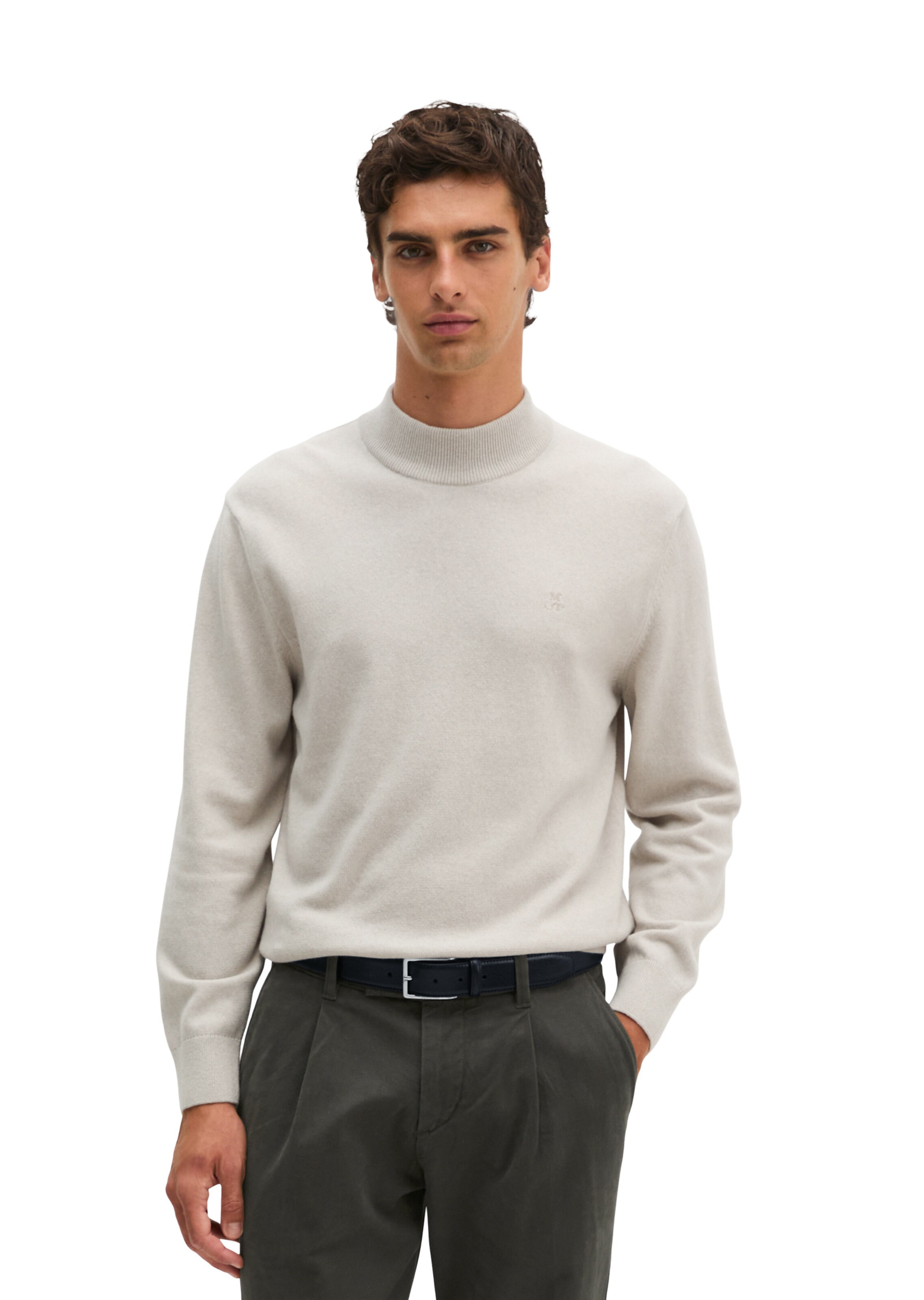 Marc O'Polo Sweater in Beige: front