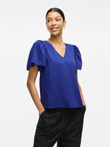 VILA Blouse in Blue: front