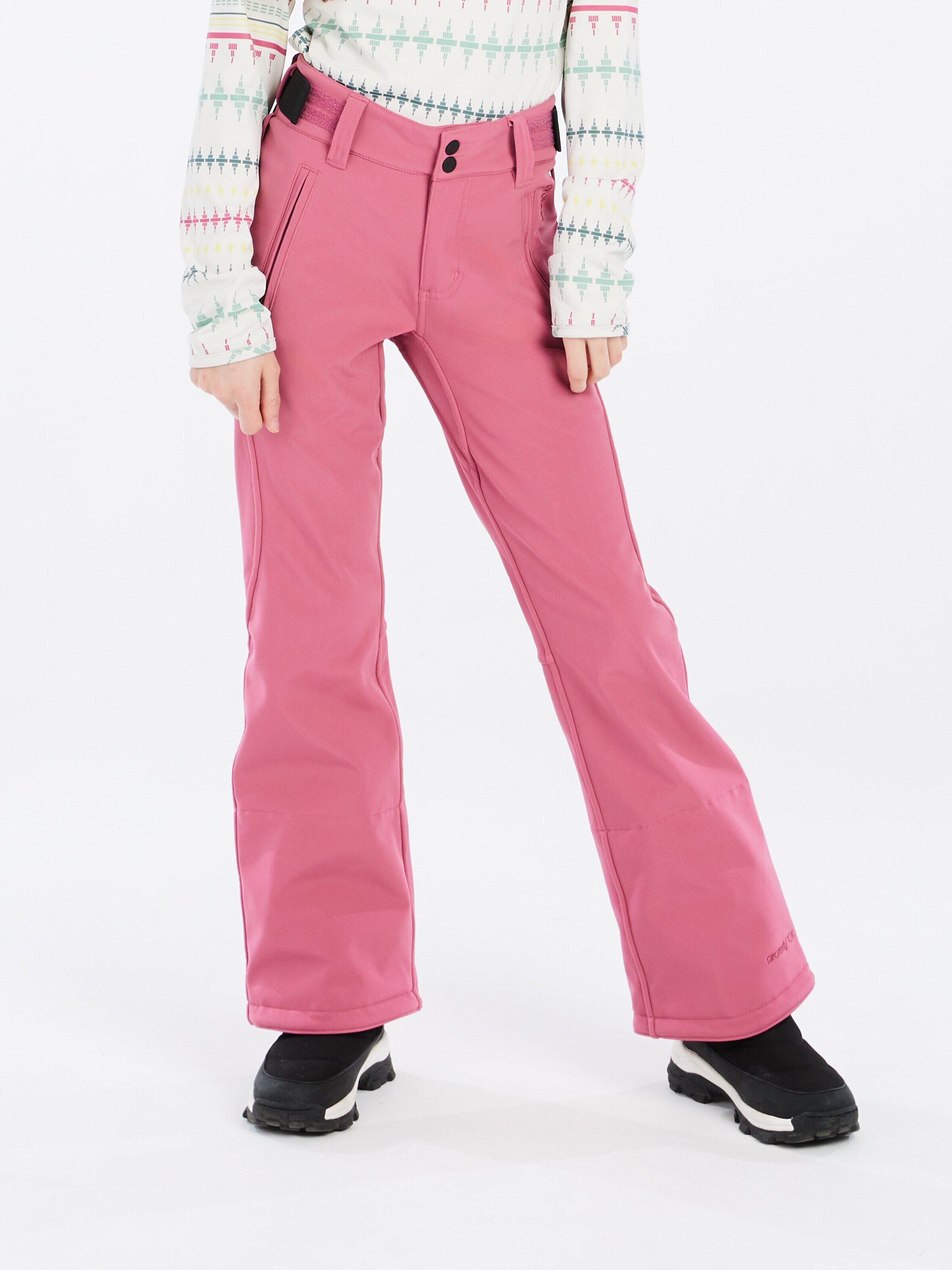 PROTEST Slimfit Sportbroek 'RELOLE JR' in Roze