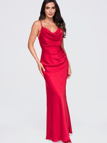Ombre Abendkleid‌‌‌‌‌‌ in Rot