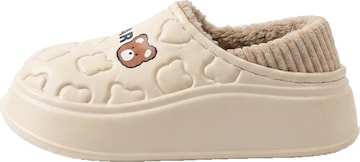 BONVERANO Slippers in Beige: front