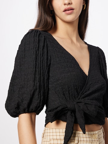 Monki Blouse in Black