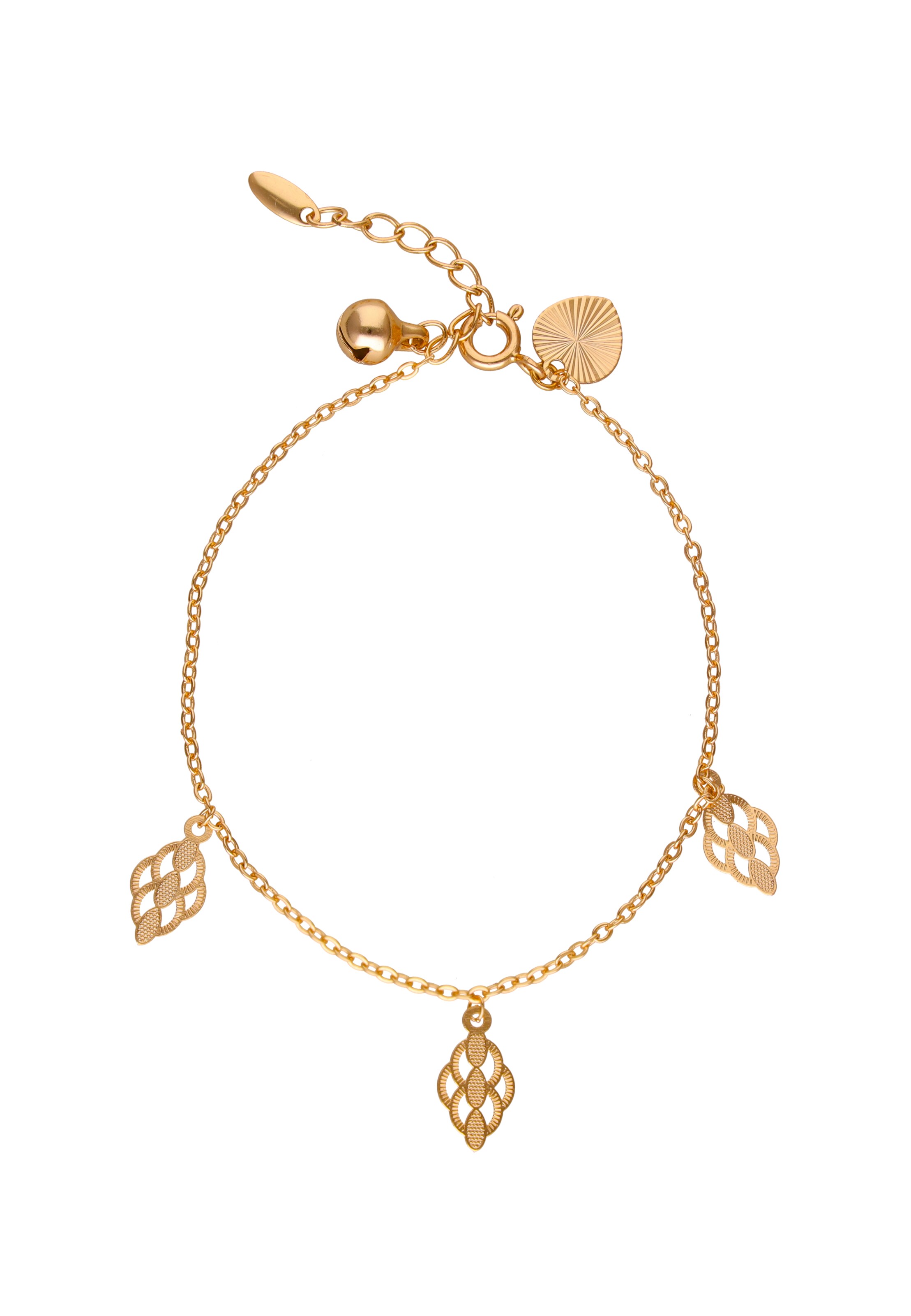 faina Bracelet en or, Vue avec produit