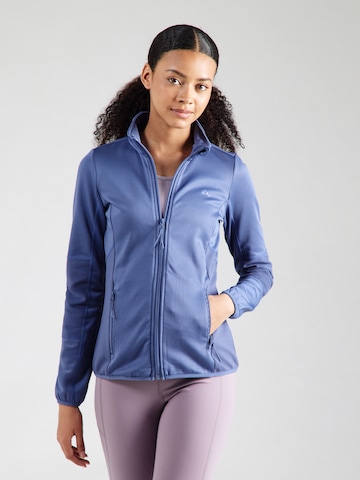 ONLY PLAY Athletic Fleece Jacket 'ONPJETTA' in Blue: front